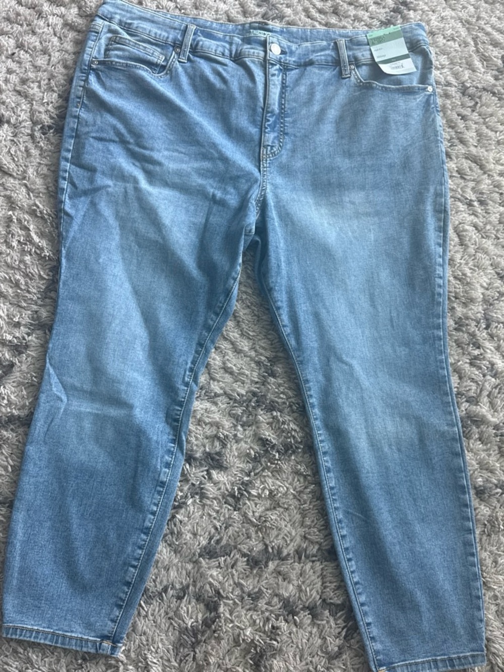 Terra & Sky Light Blue High-Rise Women's Jeans